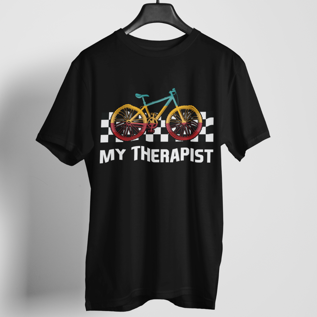 My Therapist round neck t-shirt Heritage