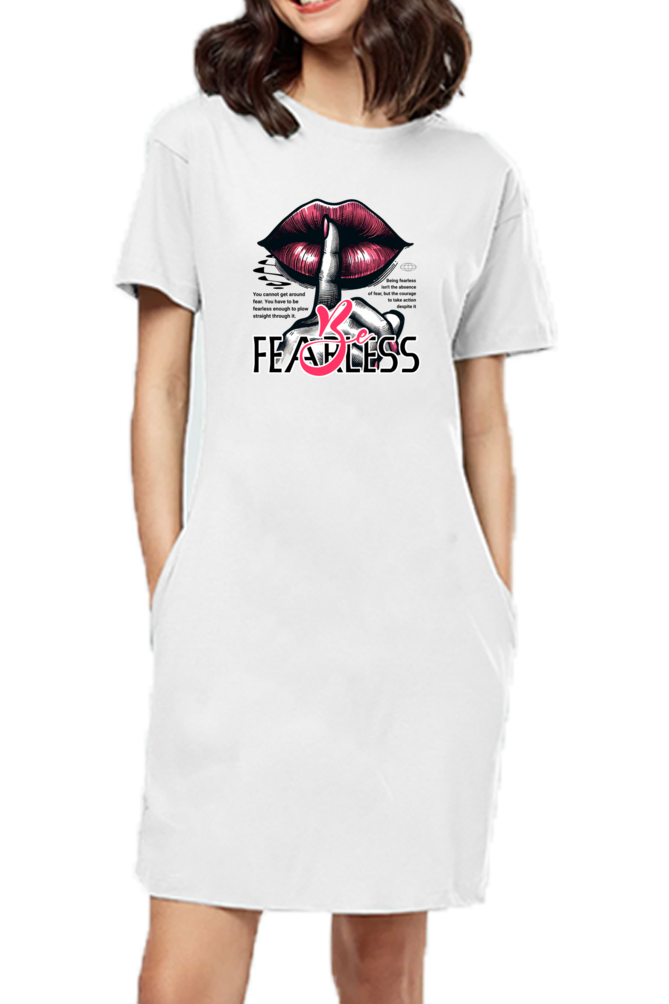 Fearless t-shirt dress