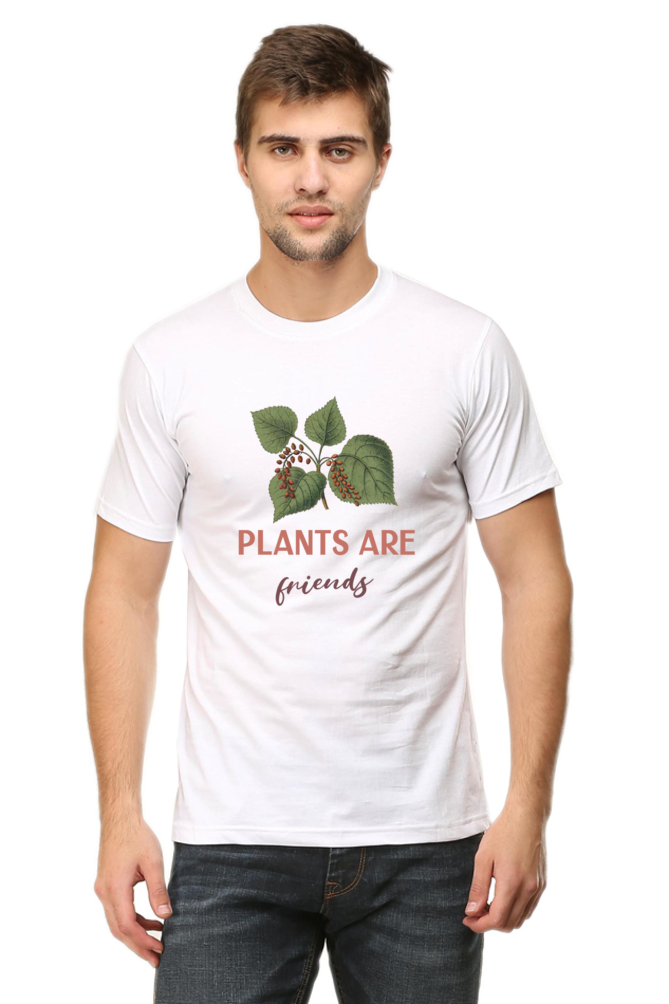 Plant are friends Round Neck Classic T-Shirt