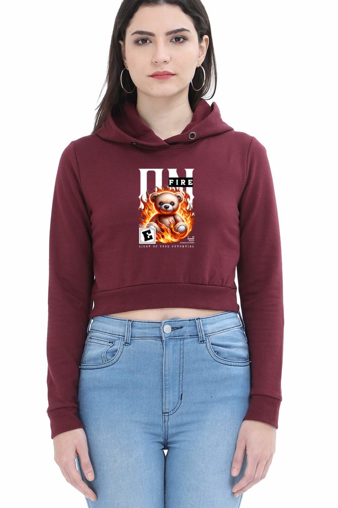 Fire Crop Hoodie