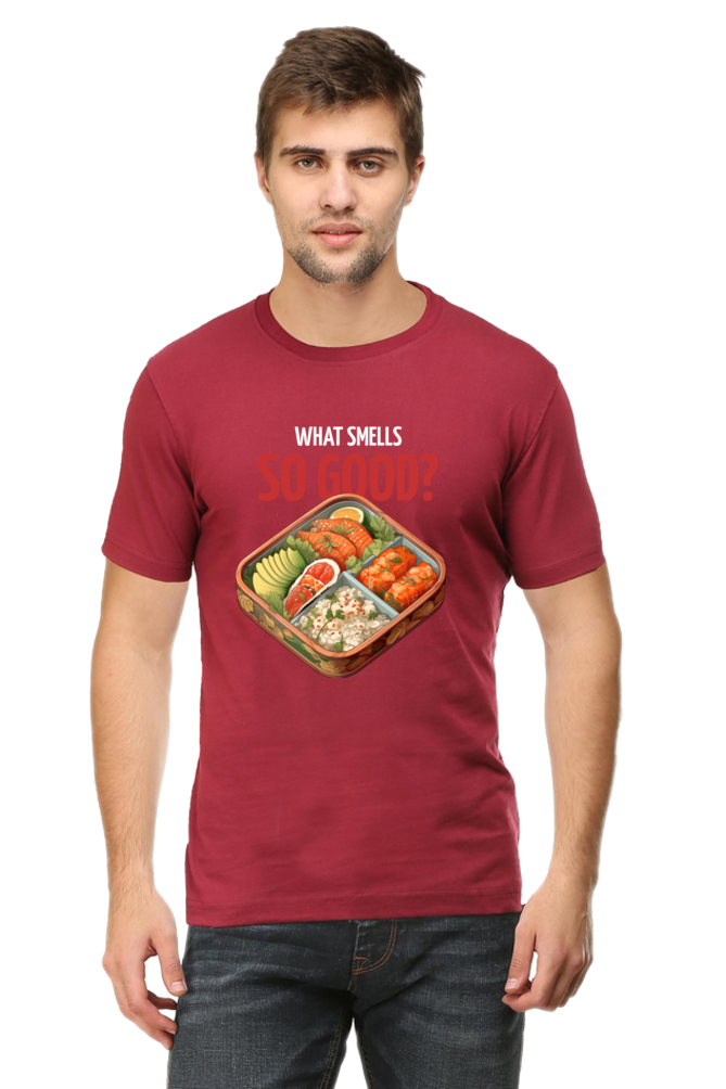 So Good Round Neck Food T-Shirt