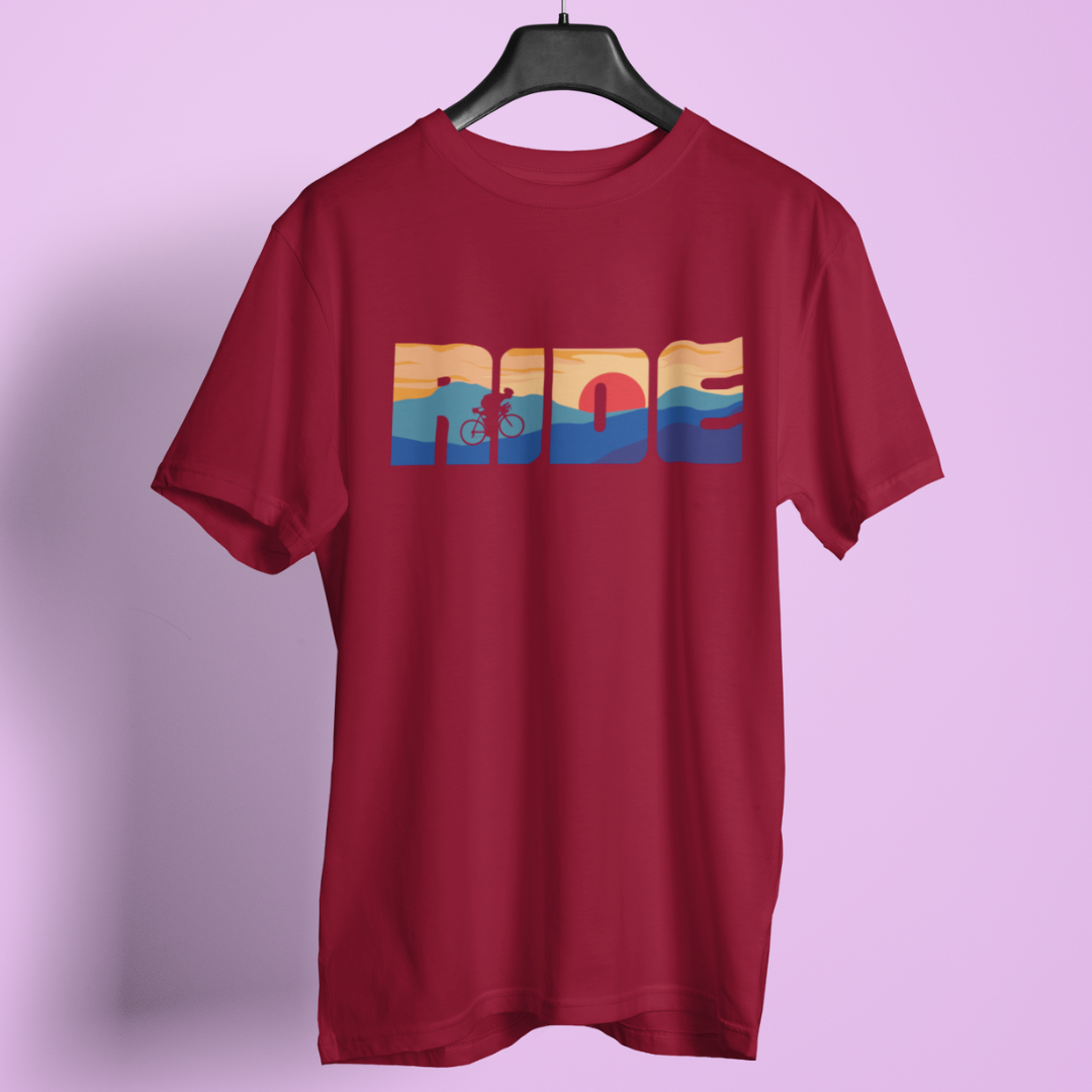 RIDE round neck t-shirt