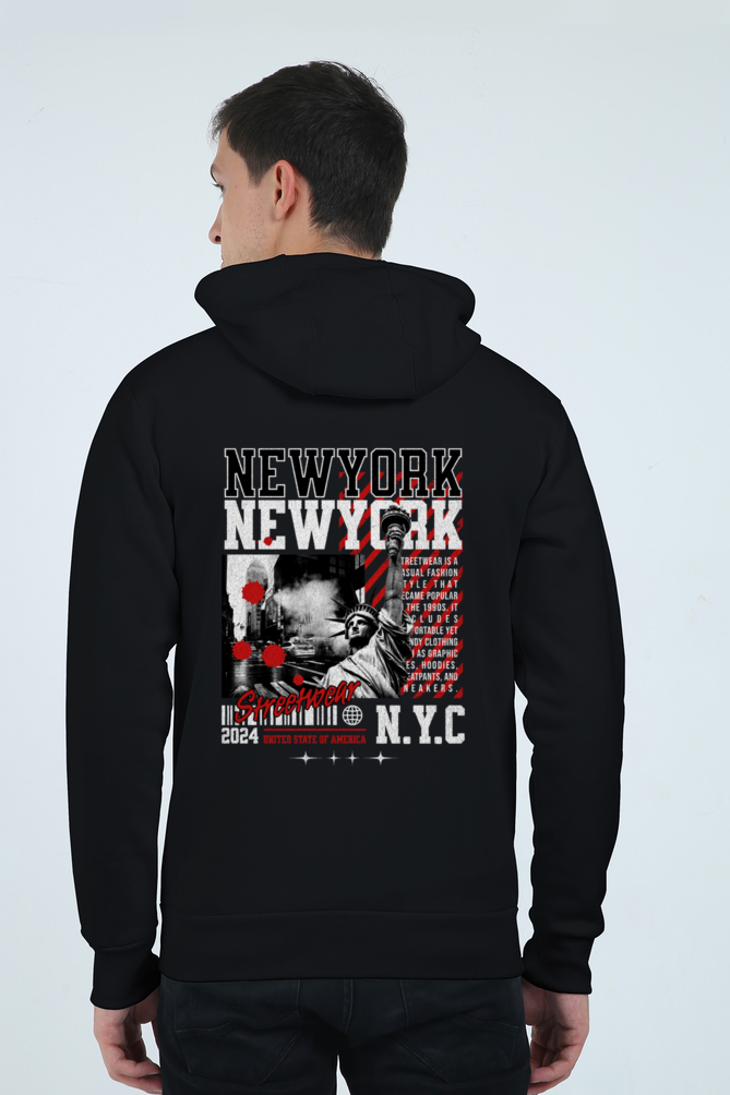 NewYork Heavy Zip Hoodie for Men & Women – Premium Quality, Warm & Stylish Hoodie