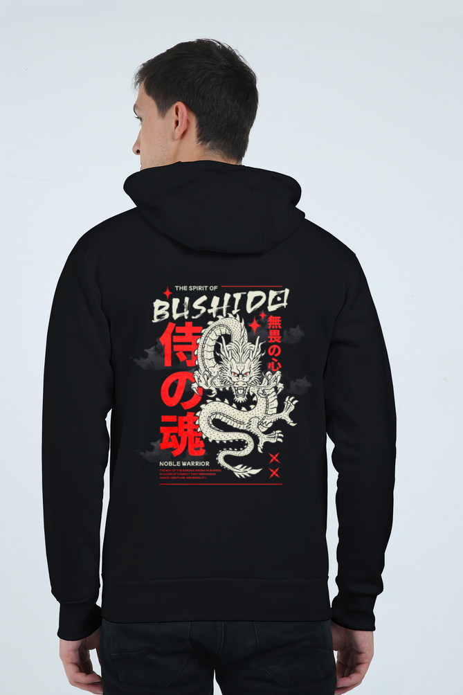 BUSHIDO Heavy Zip Hoodie for Men & Women – Premium Quality, Warm & Stylish Hoodie