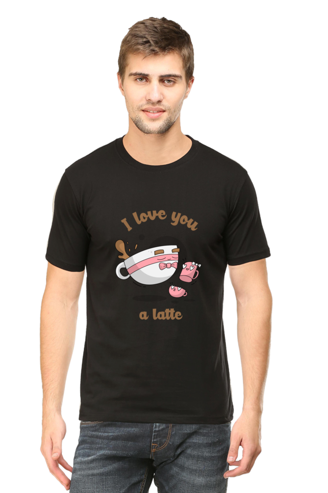 I Love you a latte Morning Fuel Tee