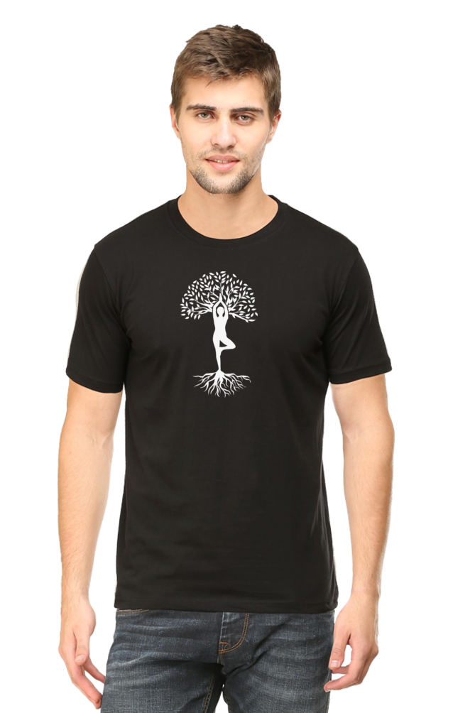 yoga round neck t-shirt