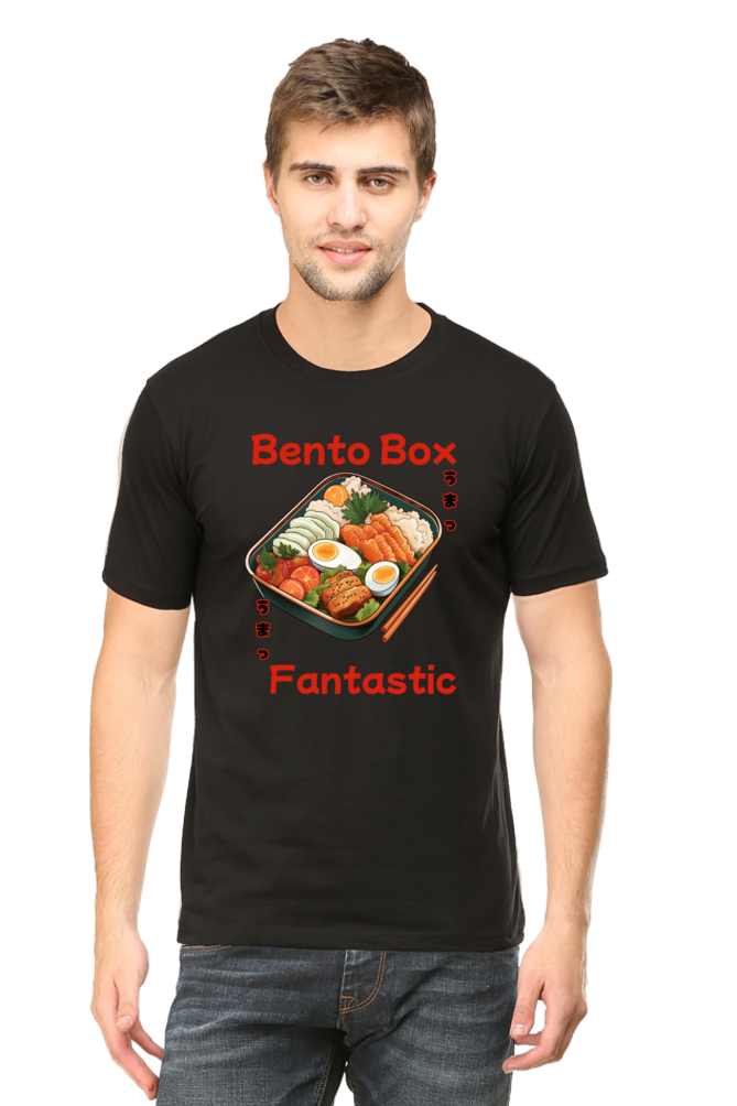 Bento Box Round Neck T-Shirt