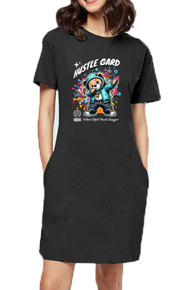 Hustle gard t-shirt dress