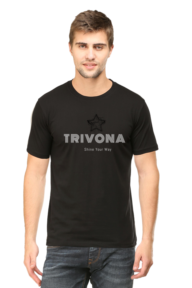 Trivona Round Neck Half Sleeve Classic T-Shirt