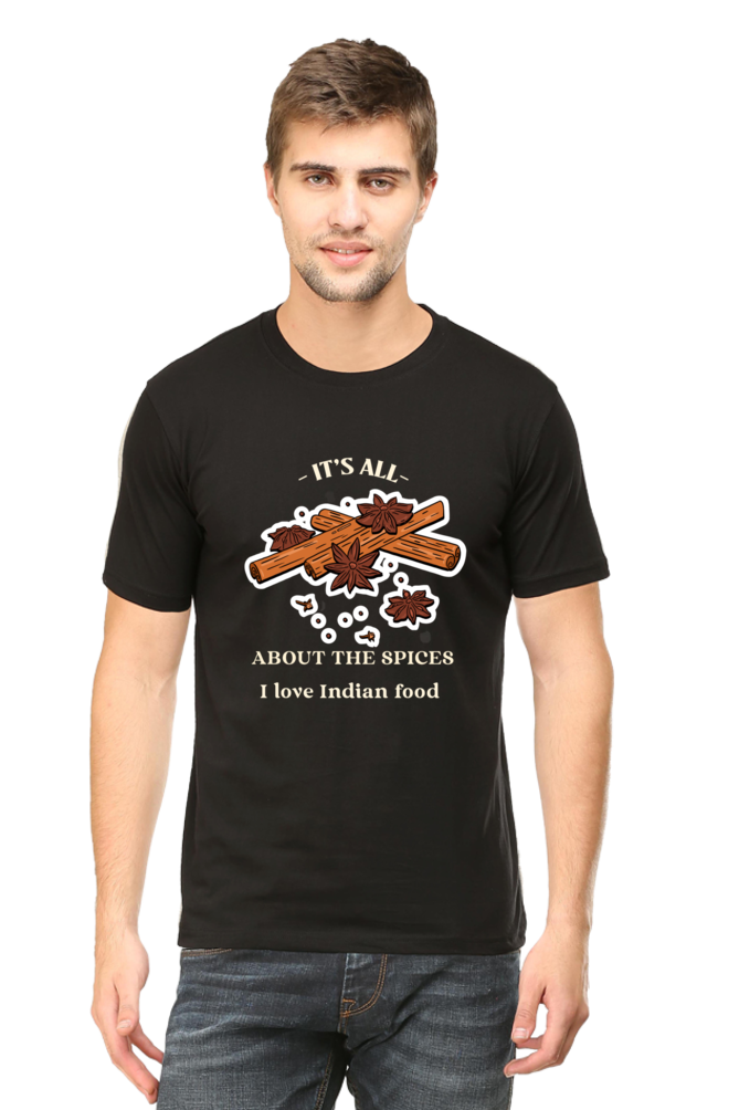 Its all about the spices Round Neck T-Shirt