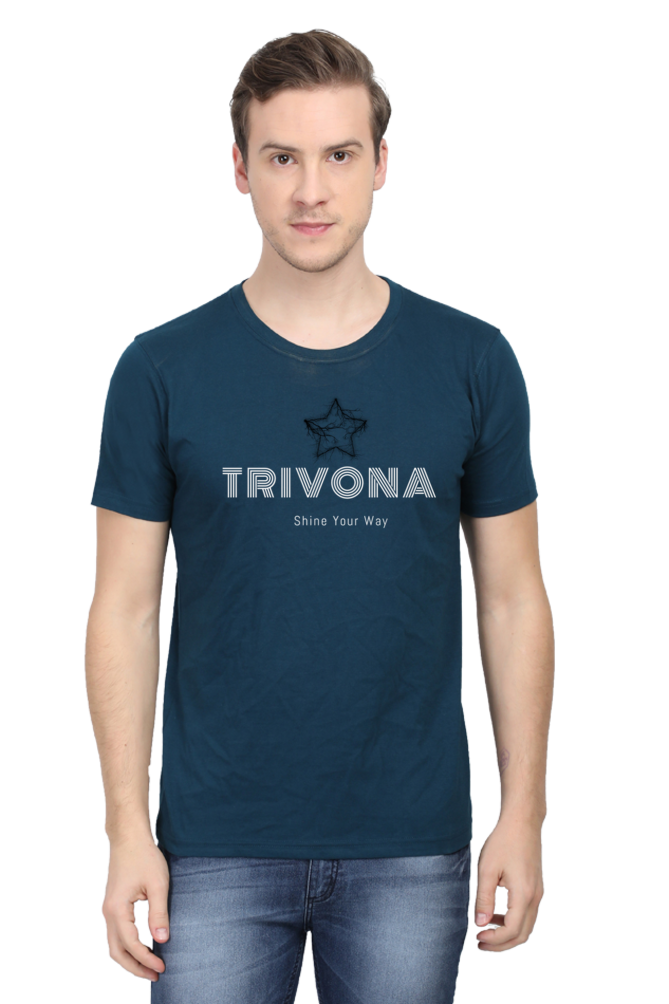 Trivona Round Neck Half Sleeve Classic T-Shirt