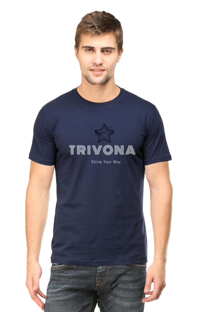 Trivona Round Neck Half Sleeve Classic T-Shirt