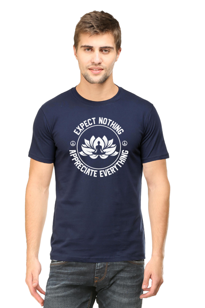 Expect Nothing round neck t-shirt Iconic