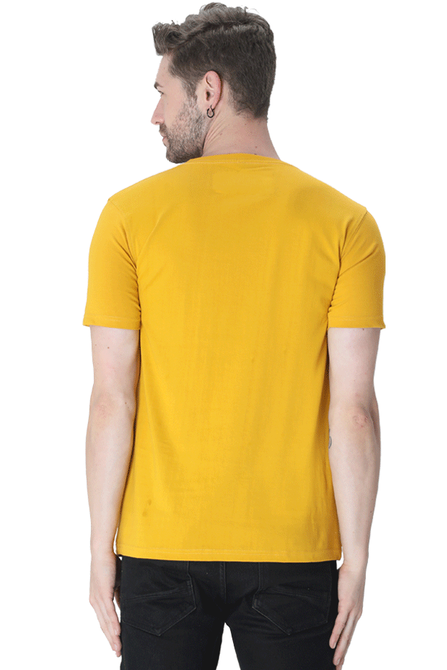 In a melancholic world Round Neck Half Sleeve Tee Classic