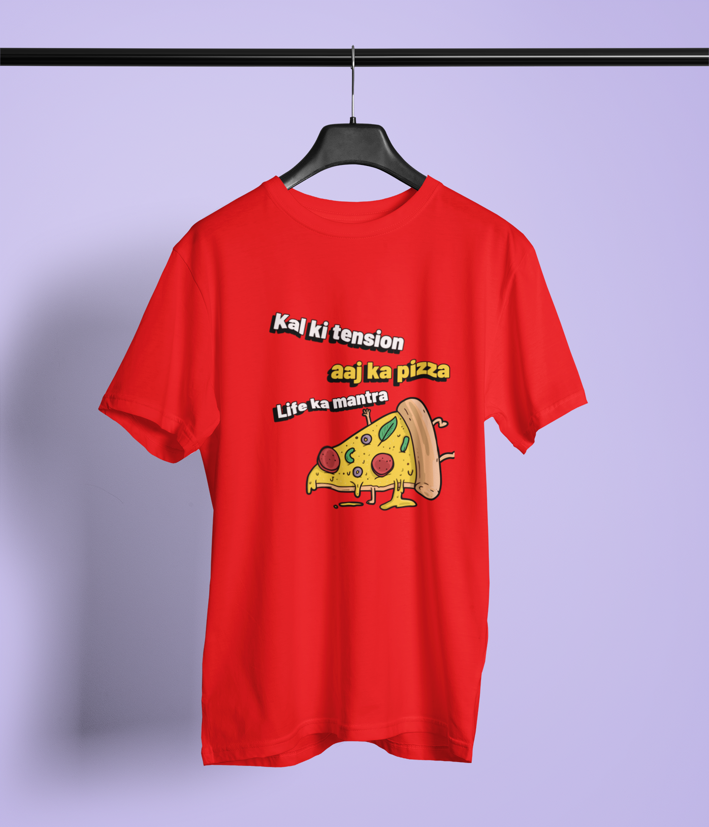 Pizza life ka mantar Pizza Vibes Tee