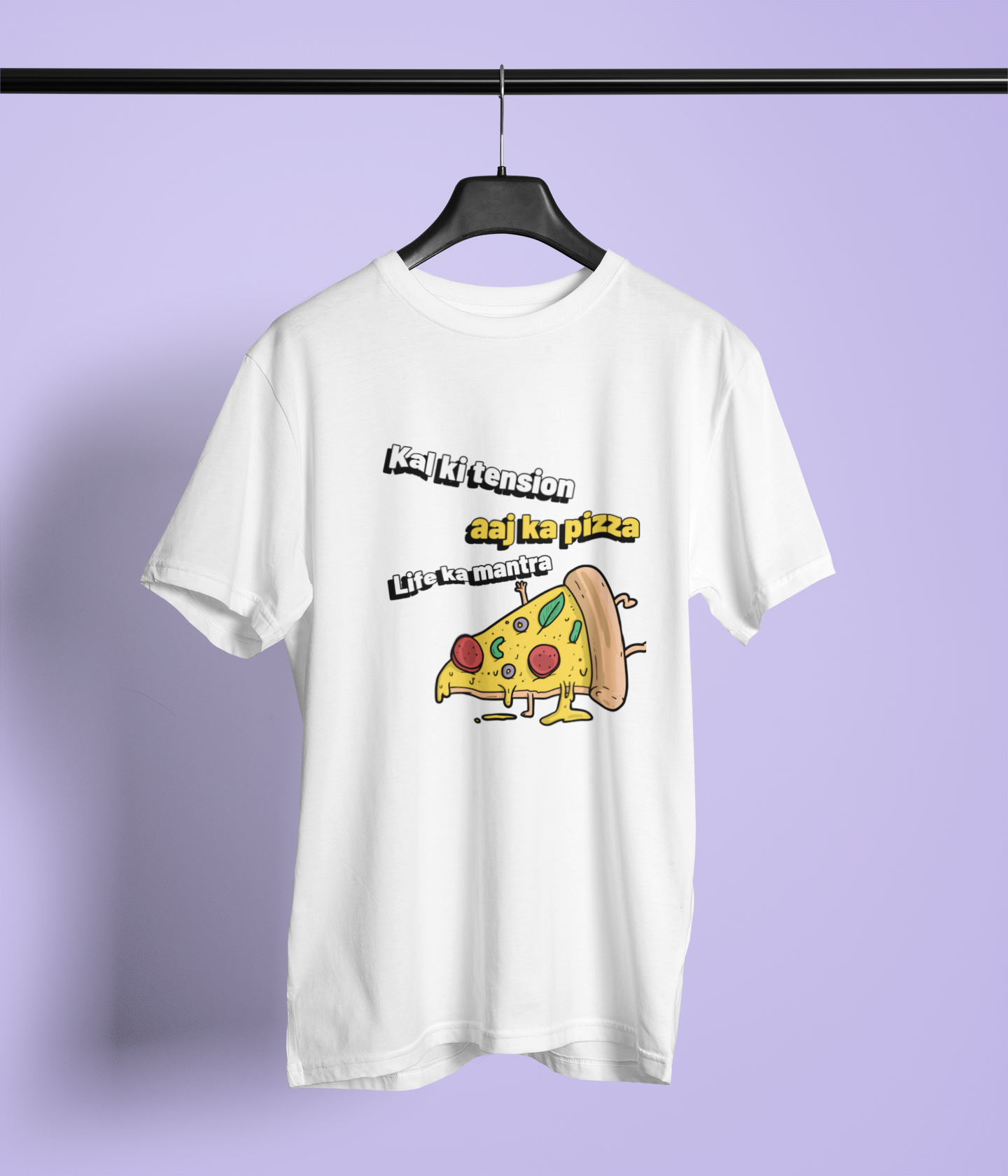 Pizza life ka mantar Pizza Vibes Tee