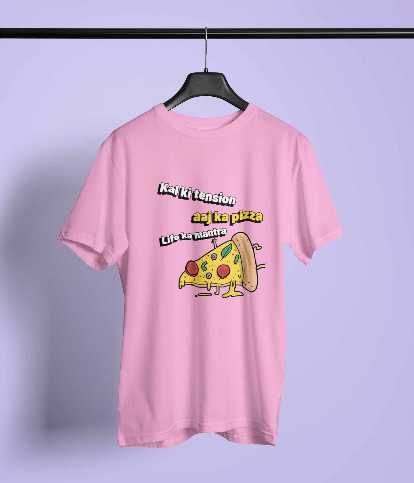 Pizza life ka mantar Pizza Vibes Tee