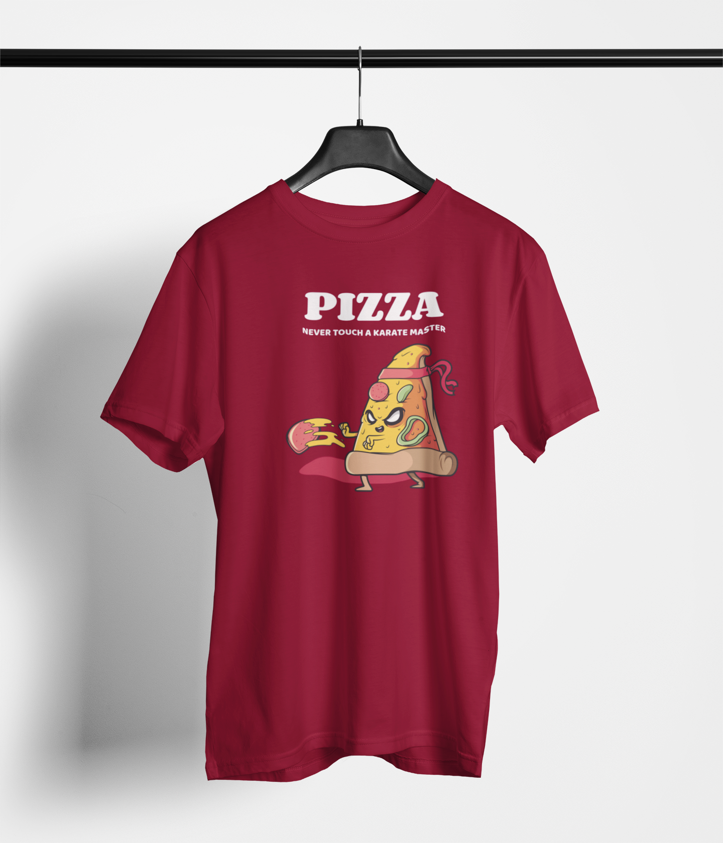 Pizza Never touch a karate master Pizza Vibes Tee