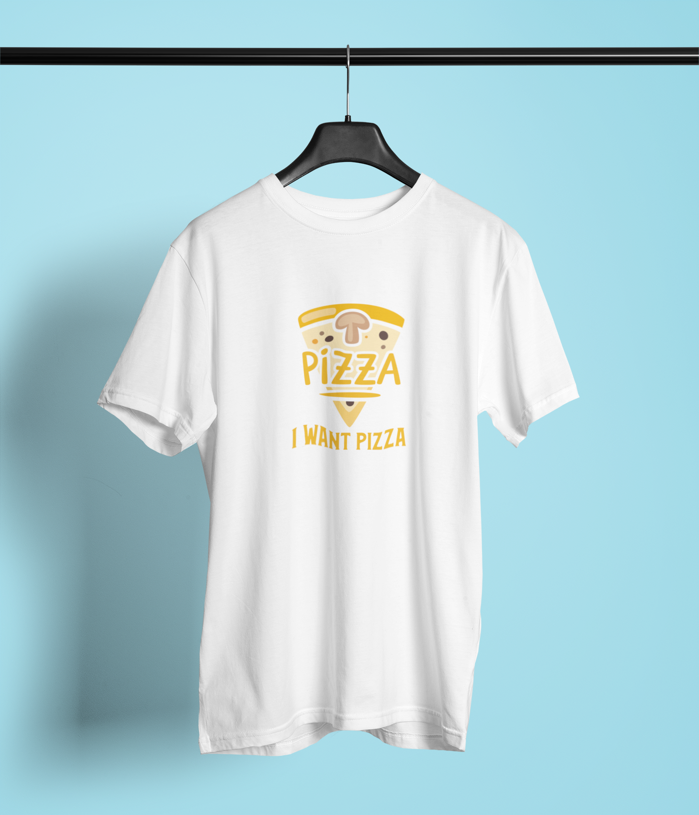 Pizza I want Pizza Vibes Tee