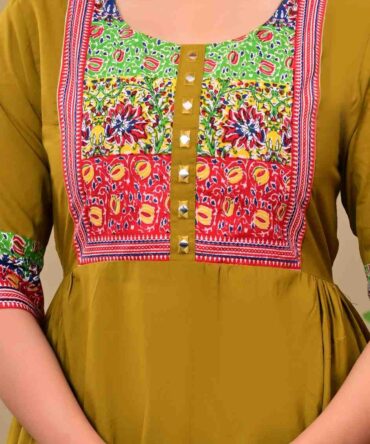 Women Cotton Kurta Pant Set