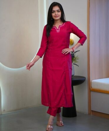 Trivona Women’s Premium Suit Set | Kurta Pant Dupatta Set | Stylish Ethnic Wear Set for Women